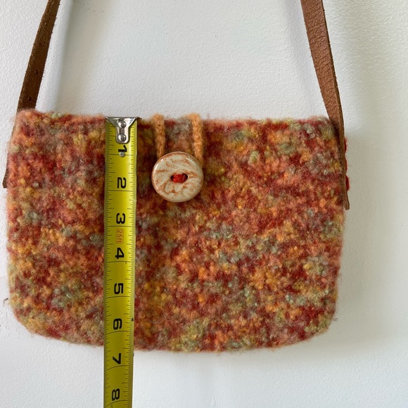 Vintage 70’s wool shoulder bag - Picture 5 of 8